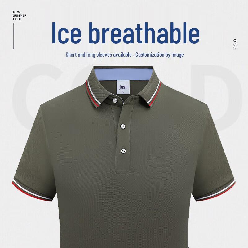 

QIANYIYANG Workwear Polo T-Shirt S-4XL