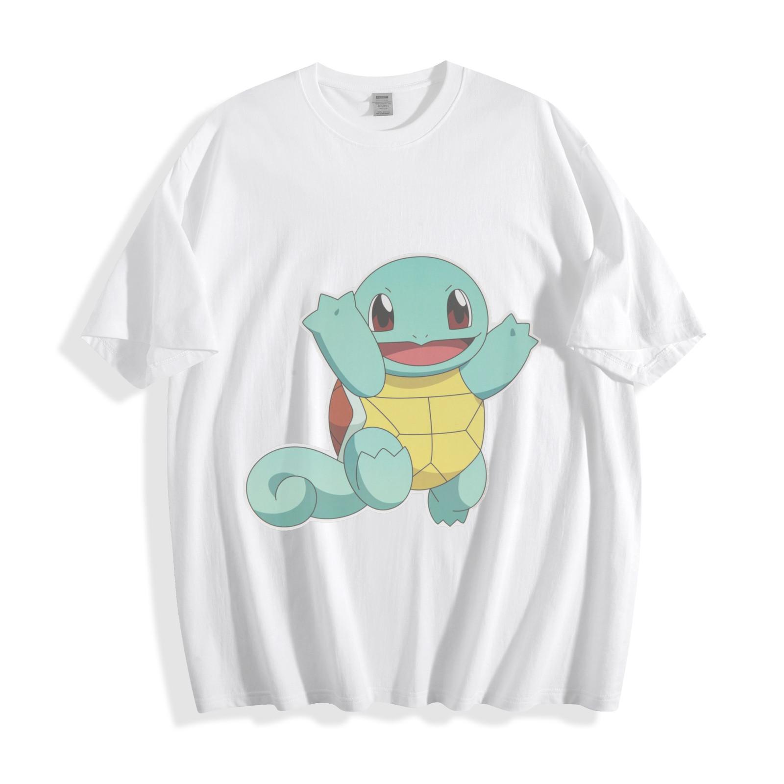 Squirtle Joy T-Shirt Mens Womens Tees Top - Cute Pokémon Water Turtle Unisex Tee M