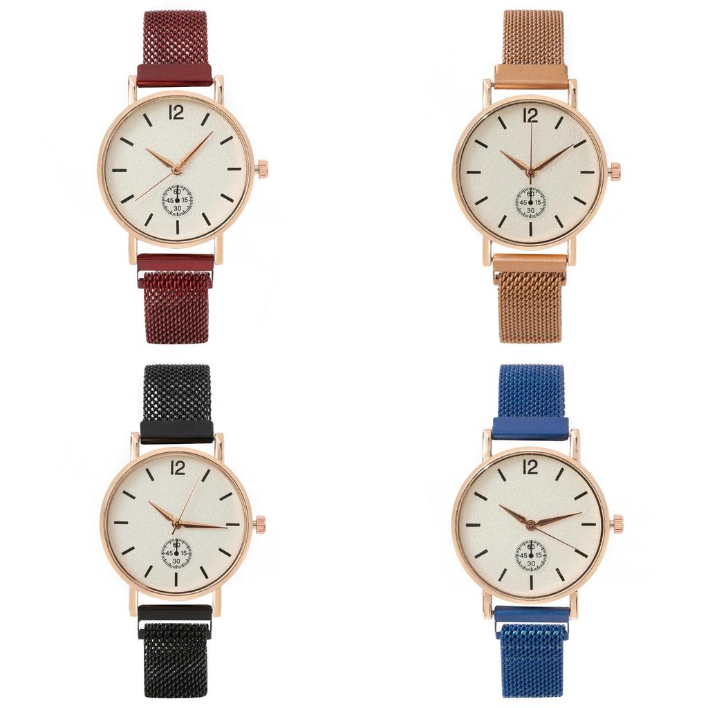 Student Ladies Quartz Watch With Magnetic Strap Decorative For School And Casual Wear