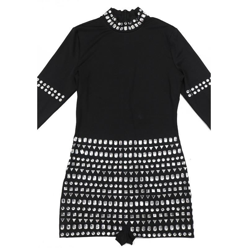 Salopetă de damă nouă la modă, cu diamante fierbinți, pentru slăbit, modele casual de petrecere