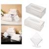 Acrylic Napkin Holder Clear Dispenser Container Multifunction Organizer Durable Tissue Case for