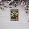 Iron Art Dragonfly Wall Sign 1PC Let It Be Quote Wisdom Home Decor Metal Tin Poster