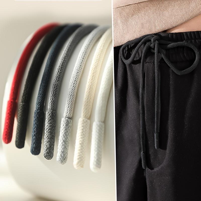 Original Knit Fabric Drawstrings - Suitable for Hoodies, Sweatpants, and Belts - Gender Neutral Decorative Ribbon Ropes