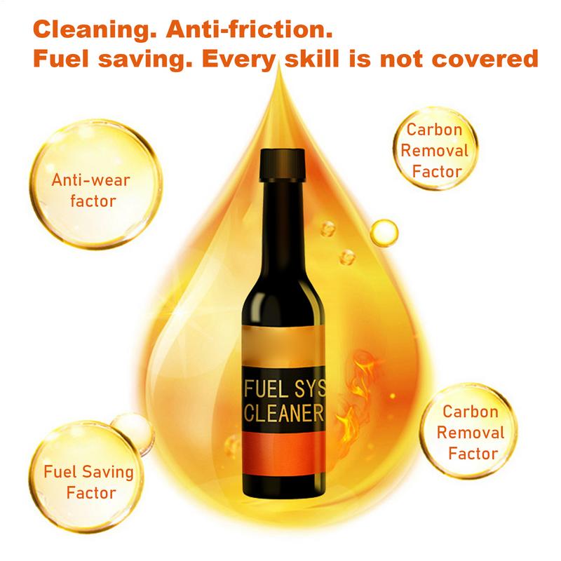 1-5PCS 100ml Car Fuel Gasoline Injector Cleaner Gas Oil Additive Remove Engine Carbon Deposit Increase Power In Oil Fuel Saver