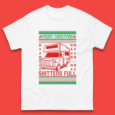 Cousin Eddie Mens T Shirt Womens Tops Tees Merry Christmas Shitters Full Top