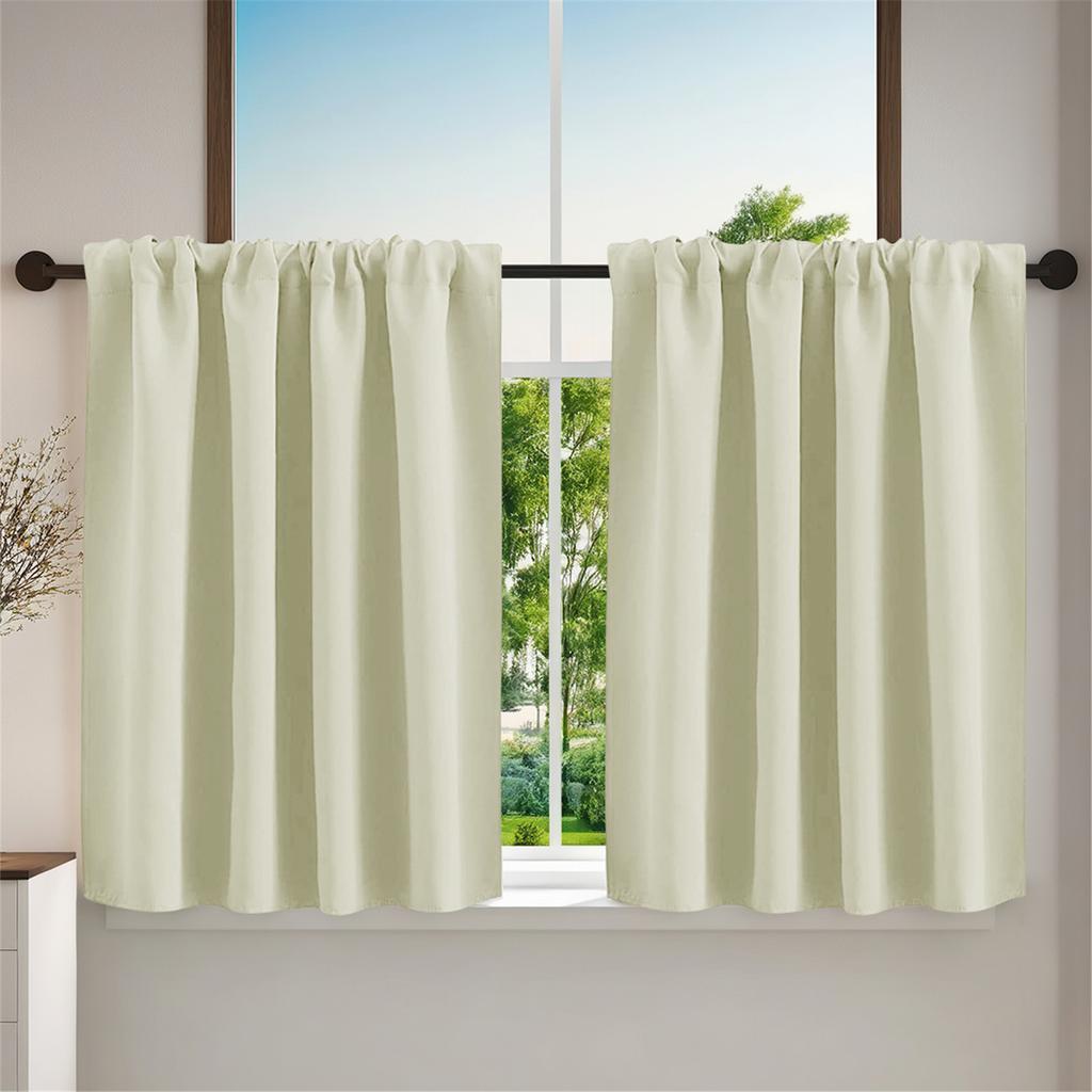 Energy Saving Thermal Insulated Window Drapes Curtains Shade for Bedroom Privacy and Noise Reductions Comfortable Sleep