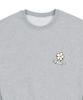 GRAVER [Unisex] Flowerboard Smile Sweatshirt_Gray