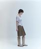 Youth Pleats Midi Skirt - Beige