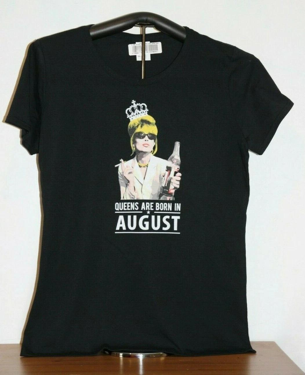 

Queens Are Born In August T Shirt Ladies 2XL in Black 3XL