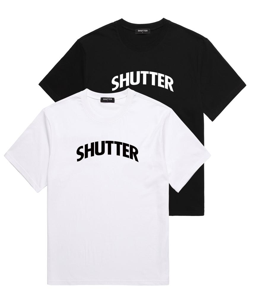 SHIRTER Arch Logo Short Sleeve T-Shirt (Sdts201) Black