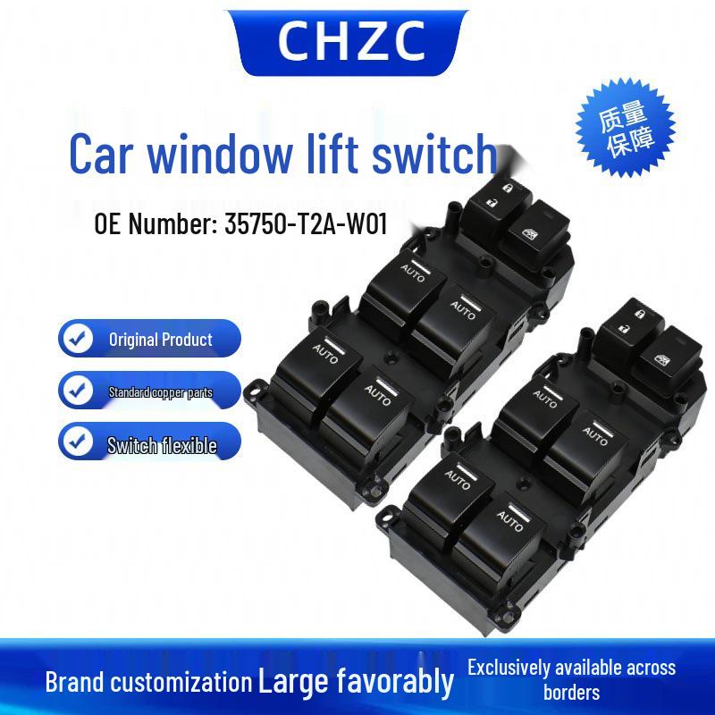 

Honda Accord Electric Window Regulator Switch 35750-T2A-W01 Compatible Electric