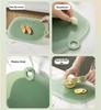 Anti-slip Plastic Kitchen Cutting Board, BPA-free Cutting Board with Hanging Holes, Multi-functional Solid Food Cutting Board, E