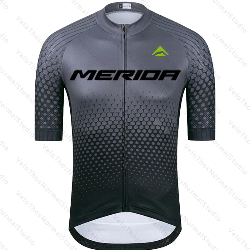 Merida Men's Summer Road Bike Wear Racing Clothes Breathable Cycling Jersey Set - Ropa Ciclismo Maillot Breathable