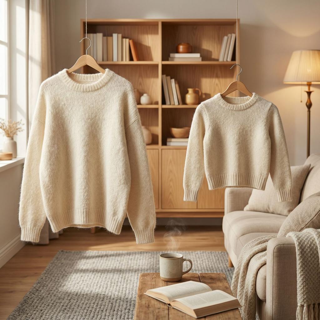 Pullover-Tabletten – – Schrumpft, stellt Weichheit wieder her & sicher für Farben, – Schrumpfender Pullover Brausetabletten, Lösung gegen Stoffschrumpfung, Sanftes Einweichen, Form