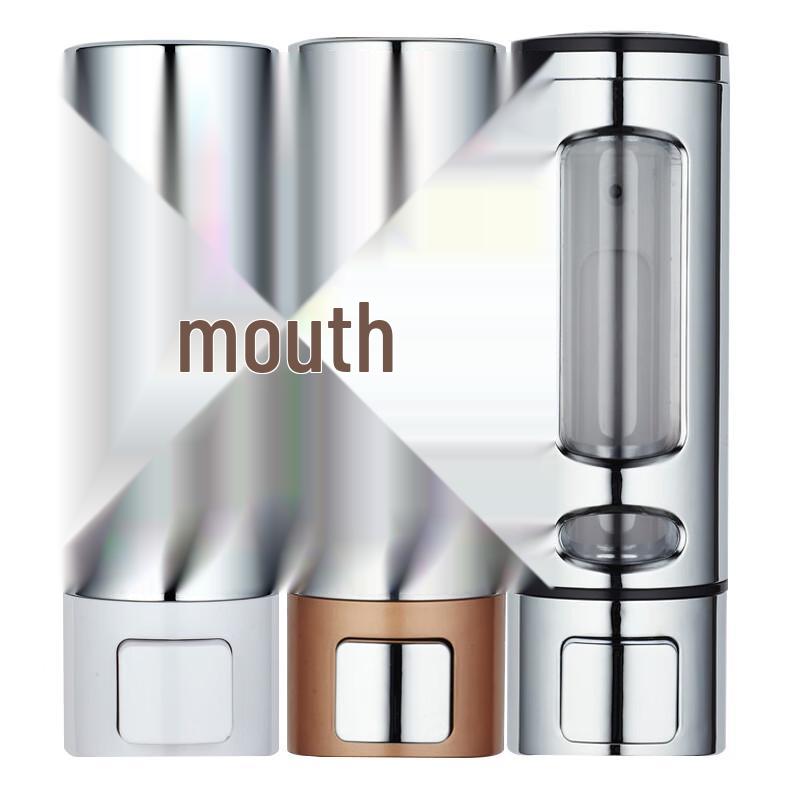 Champagne Gold Double Head Wall-Mounted Soap Dispenser
