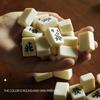 Mahjong Game Set 144 Engraved Portable Mini Tiles For Family Gathering For Chinese Style Game Play Family Friends Gathering