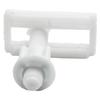 Toilet Hinge Screws White 2*Sliding Plates Accessories