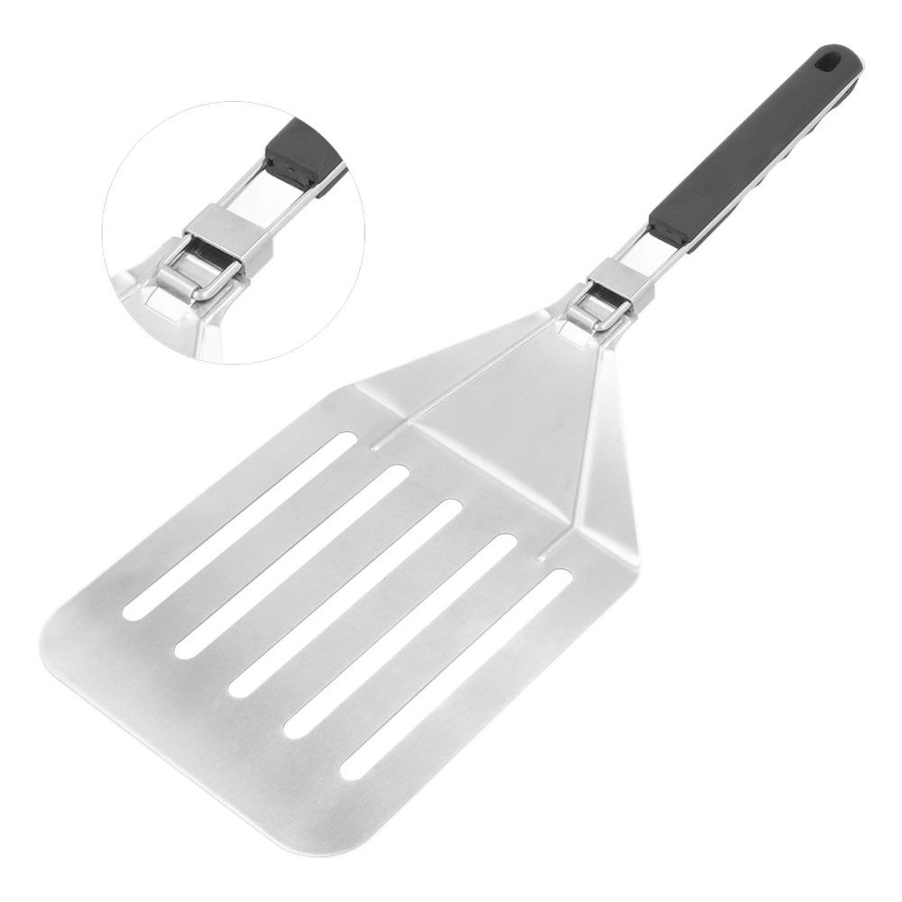 Foldable Pizza Spatula Stainless Steel Transfer Spatula Portable Cake Lifter Pizza Baking