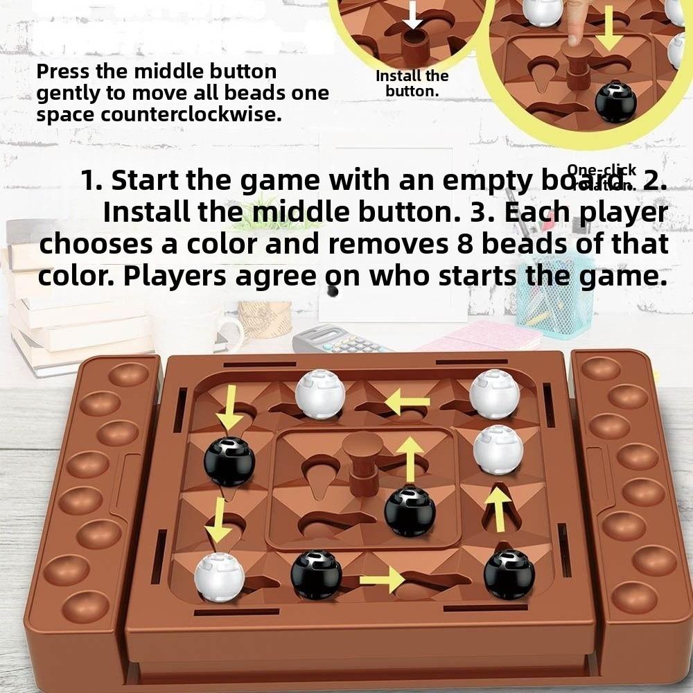 Parent-Child Interactive Tabletop Board Games Intelligent Strategy Board Game  Travel