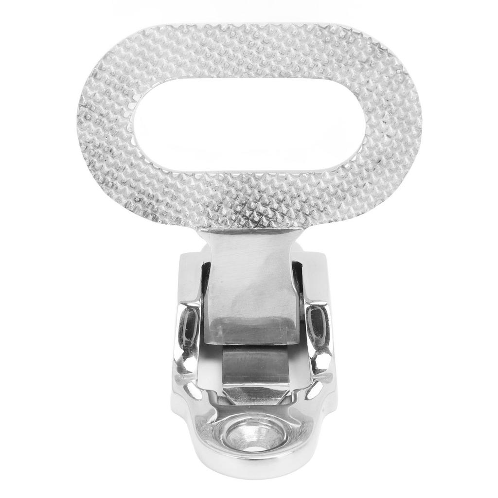 Folding Mast Step 316 Stainless Steel Mirror Polished Antislip Universal Fit for Boat RV Truck Yacht