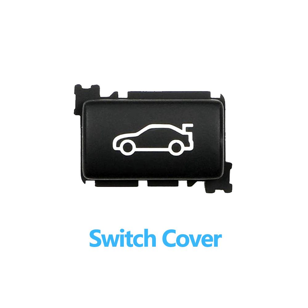 Tailgate Rear Trunk Switch Button Cover for BMW F10 F07 F18 F02 F01 F06 Plastic Black Tail Cover Switch 61319200316