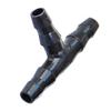Adattatore splitter per ugello di irrigazione con connettore a 3 vie per tubo da giardino 4/7 da 10 pezzi