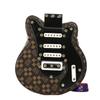 New Popular Combination Motorcycle Guitar Backpack Fashionable and Personalized Versatile Women's Crossbody Bag