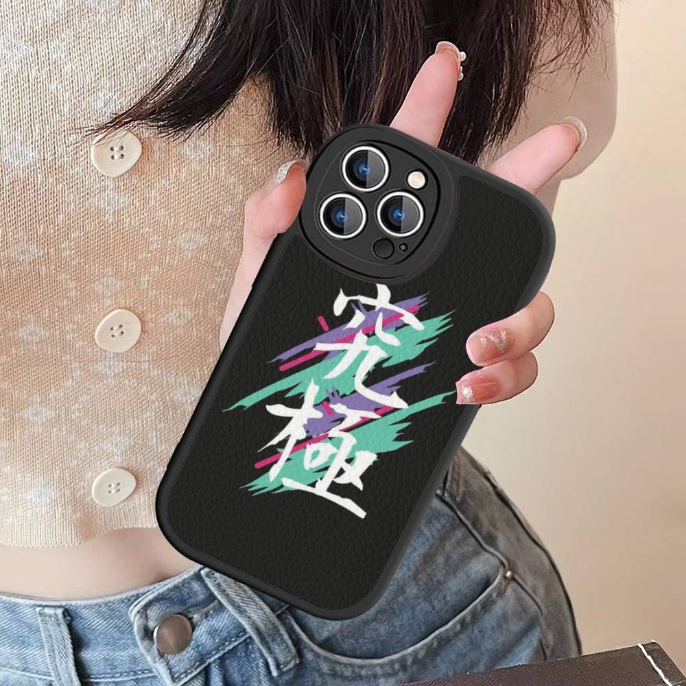 

Sports Car H-HKS JDM Logo For IPhone 16 15 14 13 12 11 Pro Max Plus Leather Phone Cover iphone 12