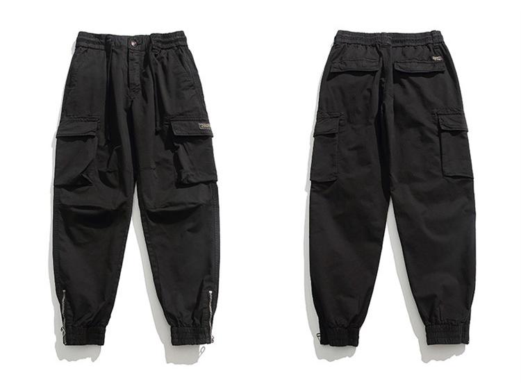 Men's Retro Camouflage Cuffed Overalls - Loose Fit, Plus Size, Spring/Autumn.