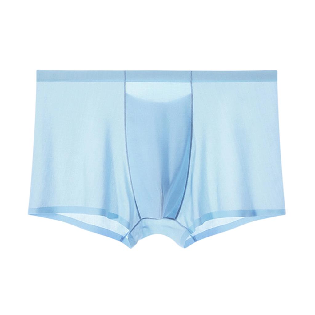 Men Briefs Breathable Microfiber Trunks Soft Stretch Underwear Seamless Lightweight Fabric Comfort Fit