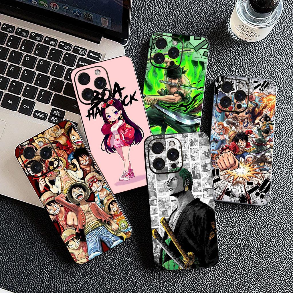 Zoro Boa Hancock One Pieces Luffy Casing Phone Cover for OPPO A18 A80 A40 A60 A38 A79 A15 A16 A17 A58 A78 A57 A53 A40M Case