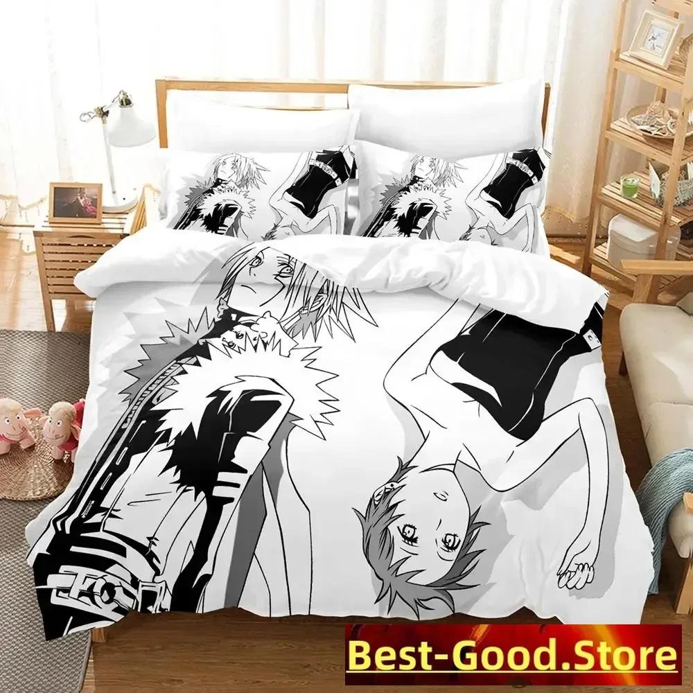 New D.Gray-man Bedding Set Single Twin Full Queen King Size Bed Set Adult Kid Bedroom Duvetcover Sets Anime Parure De Lit Bed