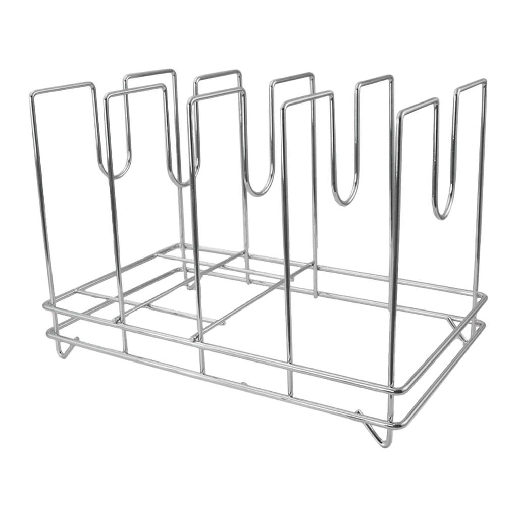 Pizza Pan Rack Multifunctional Accessories Portable Display Stand Plate Storage Rack Bakeware Organizer for Kitchen Countertop