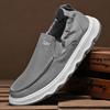 Umbrella cloth men's shoes summer new lazy one pedal sports and leisure board shoes old Beijing cloth shoes