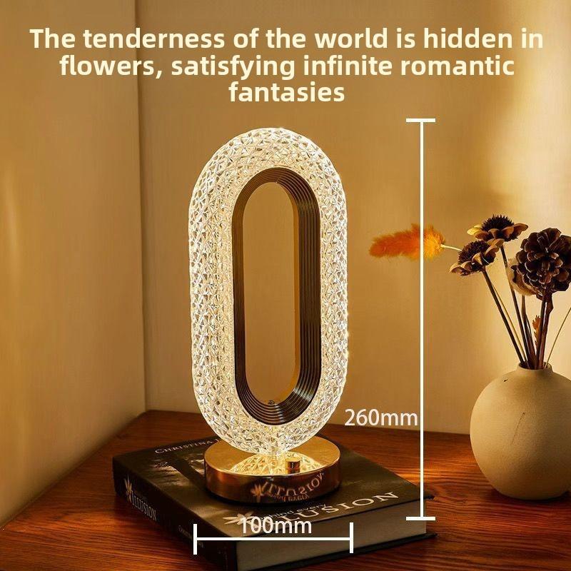Luxury Noble Bedside Lamp for Bedroom, High-End Headboard Desk Lamp, Creative Living Room Touch Night Light