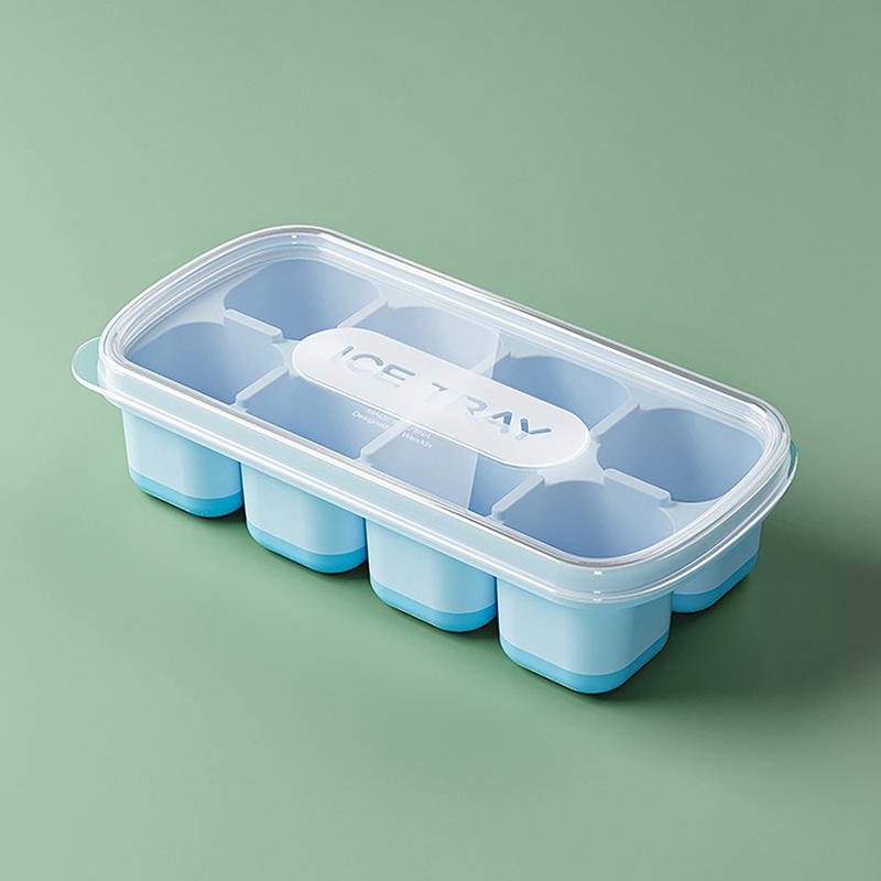 Mřížka na led pro potravinářské účely Kuchyňský přístroj Forma na zásobník na led Forma Nádoba na led Rychlé zmrazování Opakovaně použitelná kreativní forma pro kutily