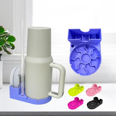 Desktop Wasser Flasche Trocknen Rack Kompakte Wasser Flasche Coaster Für Gläser