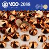 VDD SS16-SS30 High Quality  2088 Rhinestones Crystal Flatback 8 Big 8 Small 16cut Stones for DIY Crafts Nail Art Decoration
