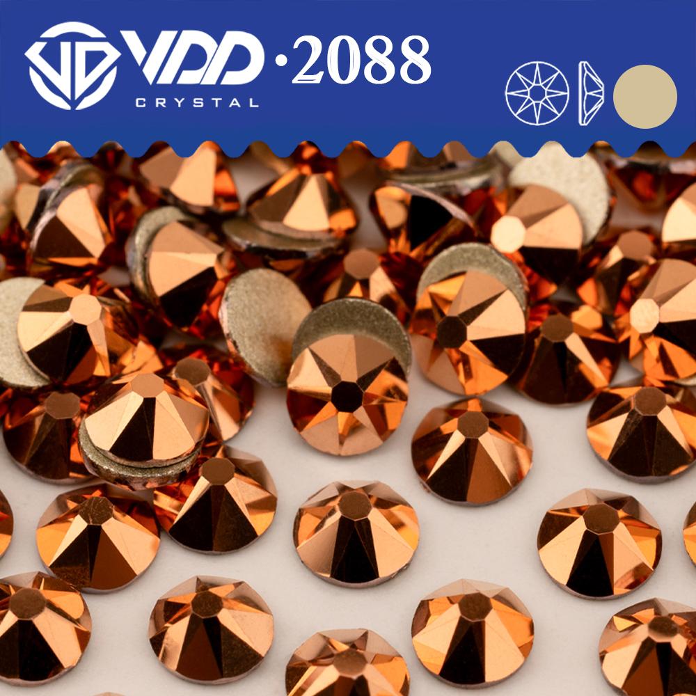 VDD SS16-SS30 High Quality 2088 Rhinestones Crystal Flatback 8 Big 8 Small 16cut Stones for DIY Crafts Nail Art Decoration