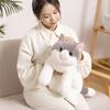 50cm Size Imitation Lying Cat Plush Toys Hairy Texture Realistic Cat Plush Toy  Birthday Gift