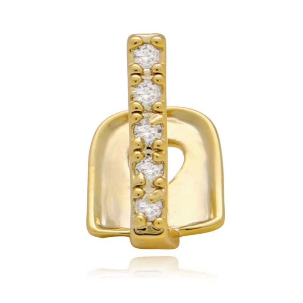 3/5Pcs Trendy Punk Hip Hop Teeth Grillz Bling Removable Single Clips Grillz Funny Gold Silver Color Rhinestone Teeth Caps Gift