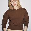 Zbzr Autumn New Women Clothes Western Style Fashion Temperament Simple Casual V-neck Long Sleeve Knit 6771140