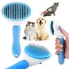 Self-Cleaning Comb for Dogs and Cats