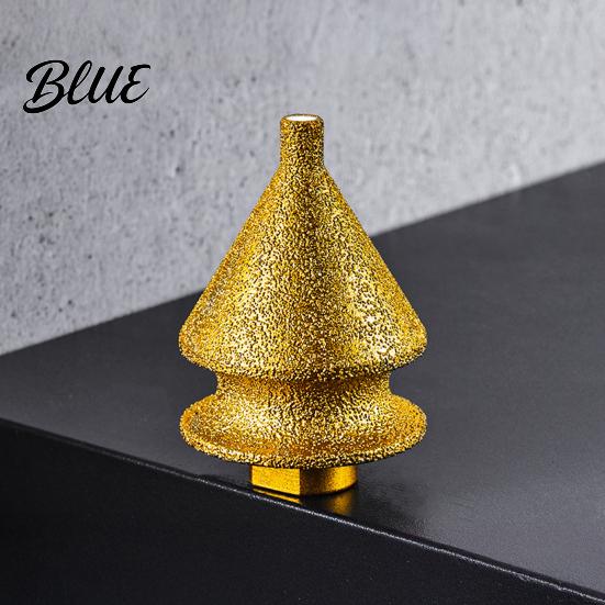 Hole Opener Drill Bit Diamond Chamfering for Grinder 4-in-1 Saw Beveling Grinding Head Ceramic Tile Chamfering/Hole Enlarging/Polishing/Arc