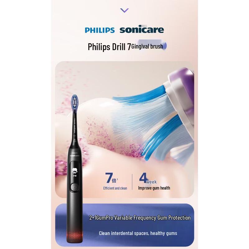 

Philips DiamondClean Sonic Electric Toothbrush CN plug (adapter included)
