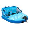 Towable Tubes for Boating, 3-Rider Inflatable Towable Tube for Boat to Pull, 231 kg Capacity Water Sports Boating Tubes - with Full Nylon Cover, Dual