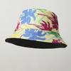 Van Gogh Style Small Bucket Hat with Oil Painting Maple Leaf Design, New Spring/summer Sun Protection Hat for Men and Women