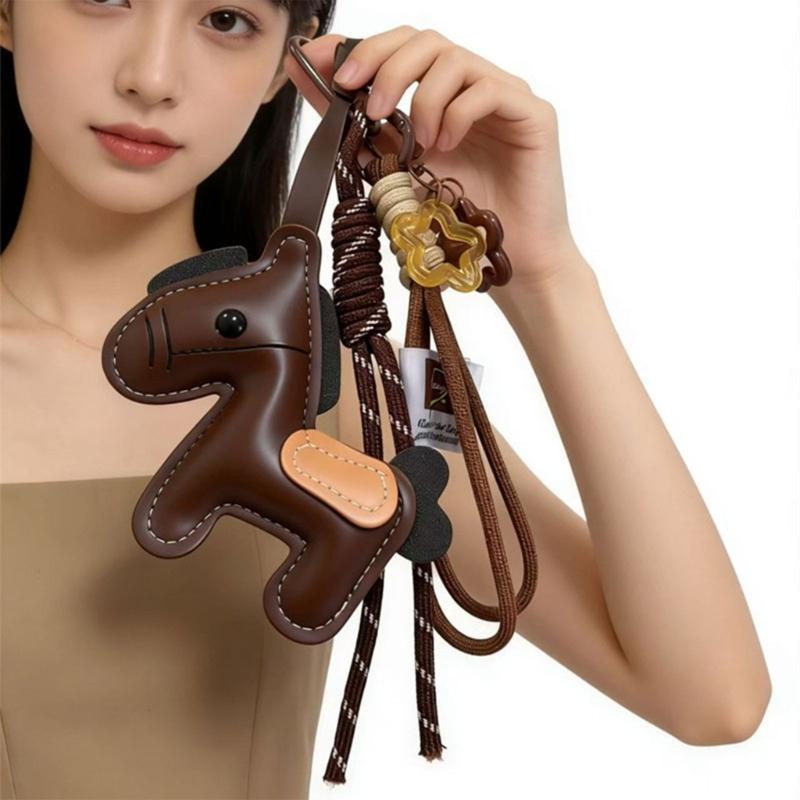 Easy Install Bag Charm Decorative Horse Accessory Quickly Upgrade Bag Look Bag Pendant Present For Any Celebration