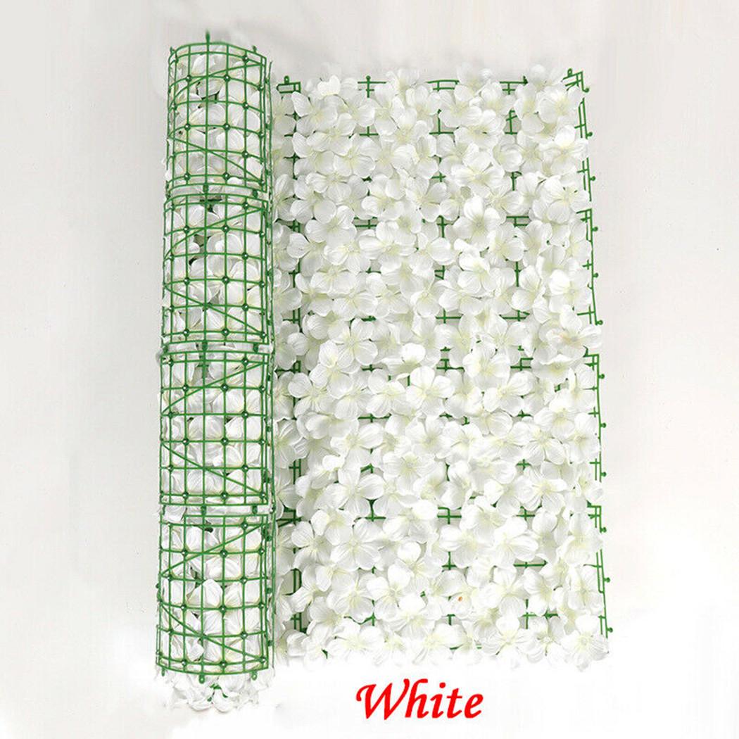 

Искусственный вишневый лист, забор для конфиденциальности, экран для дома, сада, цветов, живая изгородь белый