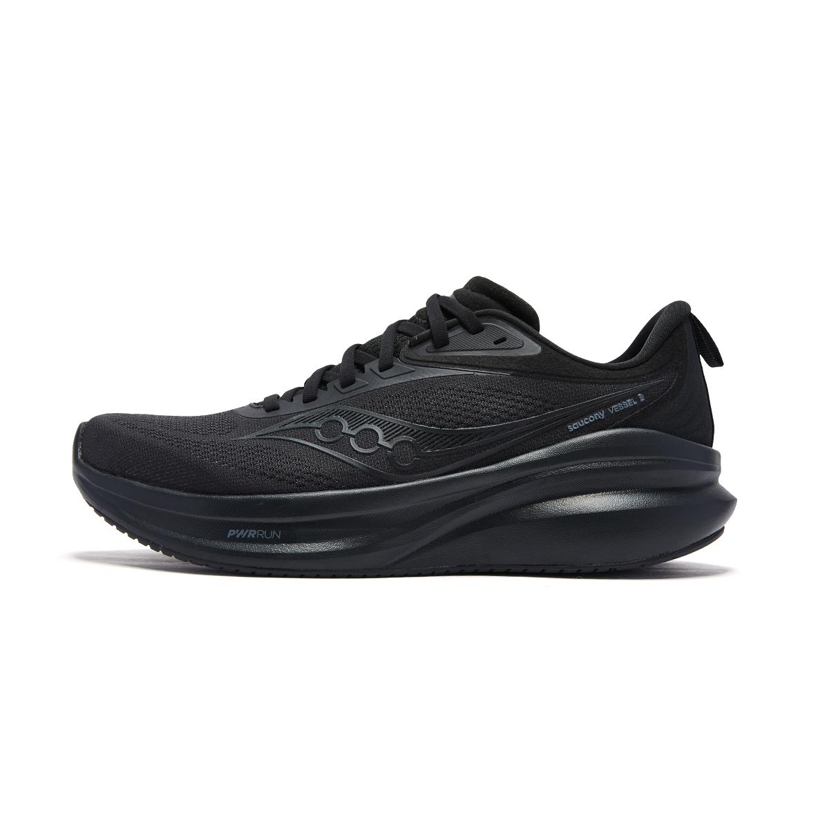 

Saucony VESSEL Vite 2 Anti Slip Wear Resistant Low Top Running Shoes Unisex Black Saucony S28274-4 44